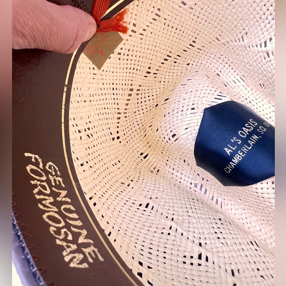 Formosan Western Cowboy Cowgirl Country Straw Stetson Hat Men Women Unisex 7 - Picture 15 of 17